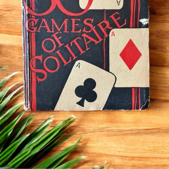 VINTAGE Solitaire Card Game Books Bundle - 1924 & 1928 - Picture 5 of 16